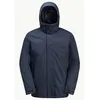 Bild von 3-in-1-Wanderjacke Jack Wolfskin Luntal Blau M