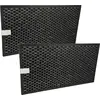 Bild von vhbw 2x Aktivkohlefilter kompatibel mit Sharp KC-D40EUW, KC-G50EUH, KC-D50EUW, KC-G40EUW, KC-G40EUH, KC-D40EUB Luftreiniger - Luftfilter Schwarz