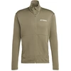 Bild von Leichte, wasserfeste, mehrzweckige Jacke mit Reißverschluss adidas Terrex Grün XL