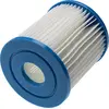 Bild von vhbw 3x Filterkartusche Ersatz für Unicel C-3302 für Swimmingpool, Filterpumpe - Wasserfilter Blau Weiß