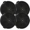 Bild von vhbw 4x Aktivkohlefilter Ersatz für Oranier KSC 555, 9208 98 für Dunstabzugshaube - 18,85 cm