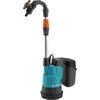 Bild von Gardena 14602-66, Impulspumpe, Akku, 2 bar, 2000 l/h, Schwarz, Blau