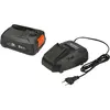 Bild von Gardena PBA 18V/45 + AL 1830 CV, Batterie- & Ladegerät-Set, Lithium-Ion (Li-Ion), 2,5 Ah, 18 V, Gardena, Schwarz, Orange