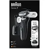 Bild von Braun Series 7 71-N7200cc, Folienschaber, Schwarz, Tasten, LED, Batterie, Integrierte Batterie