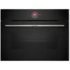 Bild von Bosch Serie 8 CBG7341B1, Klein, Elektrischer Ofen, 47 l, 47 l, 30 - 300 °C, Katalytisch + Hydrolytisch