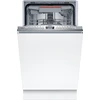 Bild von Bosch Serie 4 SPV4HMX49E, Voll integriert, Single (45 cm breit), Edelstahl, Tasten, 1,75 m, 1,65 m