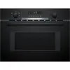 Bild von Bosch CMA585GB1 Mikrowelle 44l AutoPilot15 Versenkknebel Edelstahl Innenraum