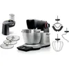 Bild von Bosch Serie 8 MUMS8ZS13, 6 l, Schwarz, Silber, Drehregler, Berührung, 1,2 m, 1,7 kg, Edelstahl