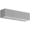 Bild von Lucande LED-Außenwandlampe Lengo 25 cm silber up/down 3.000K