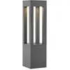 Bild von Arcchio LED-Pollerleuchte Lienna, 60 cm, grau, Metall, IP65