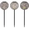 Bild von Lindby LED-Solarlampen Vilani, 3er-Set, 54cm, Erdspieß, IP44