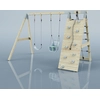 Bild von OutdoorToys Klettergerüst Kuckuck aus Holz in Blau Eisblau