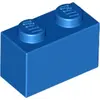 Bild von 1 Stück LEGO, Teil Nr. 3004 in Blau (Blue)