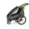 Bild von Qeridoo QUPA 1 - Kinderfahrradanhänger für 1 Kind, Farbe: Lime