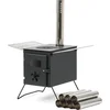 Bild von CampFeuer Zeltofen | 54,5 x 38,5 x 259,5 cm | Zeltheizung Camping, Zelt Ofen Outdoor