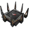 Bild von ASUS GT-AX11000, Wi-Fi 6 (802.11ax), Tri-Band (2,4 GHz / 5 GHz / 5 GHz), Ethernet/LAN, Schwarz, Tabletop-Router