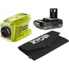 Bild von Reise-Set   RYOBI   21-W-Solarpanel + Transformator/Ladegerät RY18BI150B-0 + 1 18-V-2,0-Ah-Lithium-Akku