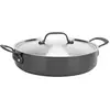 Bild von GreenPan Craft Antihaft-Schmorpfanne 30 cm/4,9 Liter m. Deckel schwarz Induktion