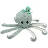 Bild von Les Déglingos Plüschtier Plüsch Ptipotos-Octopus Mama Baby Minze