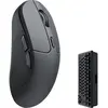 Bild von Keychron M3-A4, rechts, RF Wireless + Bluetooth + USB Type-C, 26000 DPI, Schwarz