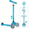 Bild von GLOBBER PRIMO   Tretroller Kinder, 120/80 mm, ABEC 5, 3-rädrig, höhenverstellbar, hellblau