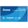 Bild von iiyama LH6581UHSG-1AG, Digital Signage Flachbildschirm, 163,8 cm (64.5"), 3840 x 2160 Pixel, WLAN, 24/7