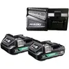 Bild von HiKOKI 2 Akkus 18V 2,0 Ah BSL1820M + Ladegerät UC18YSL