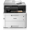Bild von Brother MFC-L3750CDW, LED, Farbdruck, 2400 x 600 DPI, Farbkopieren, A4, Schwarz, Weiß