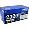 Bild von Brother TN-2320TWIN, Schwarz, 1 Stück(e)