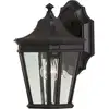 Bild von Elstead Cotswold Lane Außen-Wandleuchte E27 29cm Schwarz IP44