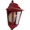 Bild von Elstead Deco Lane Außenwandleuchte E27 Rot IP44, UK