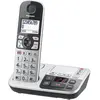 Bild von Panasonic KX-TGE520GS, DECT-Telefon, Kabelloses Mobilteil, Freisprecheinrichtung, 150 Eintragungen, Anrufer-Identifikation, Schwarz, Silber