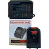 Bild von Black & Decker BDC1A15, Akku, Lithium-Ion (Li-Ion), 1,5 Ah, 18 V, Schwarz, 1 Stück(e)