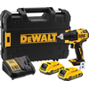 Bild von DeWALT DCD708D2T-QW Akku-Bohrschrauber (bl) 18V, max. Bohrleistung 30/13 mm, T STAK-Box, 2x 2 Ah Akkus