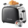 Bild von Russell Hobbs Toaster [für 2 Scheiben] Colours Plus Edelstahl Schwarz (extra bre