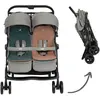 Bild von Joie Aire Twin Zwillingswagen / Geschwisterwagen, Farbe:Pebble