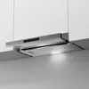Bild von CIARRA Flachschirmhaube 60cm 606 m³/h, Einbau-Dunstabzugshaube | Touch-Bedienung, Umluft & Abluft VM6909AS