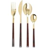 Bild von Mikasa Menaje Tortoise Besteckset 16 Stücke Golden Golden One Size