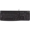 Bild von Logitech K120, Volle Größe (100%), Kabelgebunden, USB, QWERTY, Schwarz
