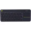 Bild von Logitech K400 Plus, Mini, Kabellos, RF Wireless, AZERTY, Schwarz