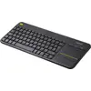 Bild von Logitech K400 Plus, Volle Größe (100%), Kabellos, RF Wireless, QWERTZ, Schwarz