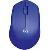 Bild von Logitech M330 SILENT PLUS, rechts, Optisch, RF Wireless, 1000 DPI, Blau