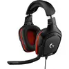 Bild von Logitech G 981-000757, Kabelgebunden, Gaming, 20 - 20000 Hz, 280 g, Kopfhörer, Schwarz, Rot