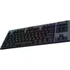 Bild von Logitech G 920-009497, Kabelgebunden, RF Wireless + Bluetooth, Mechanischer Switch, AZERTY, RGB-LED, Karbon
