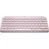 Bild von Logitech MX Keys Mini, Mini, Kabellos, RF Wireless + Bluetooth, Scherenschalter, QWERTY, Rose