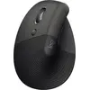 Bild von Logitech Lift, Linkshändig, Vertikale Ausführung, Optisch, RF Wireless + Bluetooth, 4000 DPI, Graphit