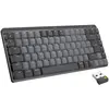 Bild von Logitech Master MX Mechanical Mini, Kabellos, RF Wireless + Bluetooth, Mechanischer Switch, QWERTY, LED, Graphit