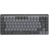 Bild von Logitech MX Mechanical Mini, Kabellos, RF Wireless + Bluetooth, Mechanischer Switch, QWERTY, LED, Graphit