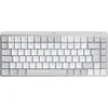 Bild von Logitech MX Mechanical Mini for Mac, Kabellos, RF Wireless + Bluetooth, Mechanischer Switch, QWERTZ, LED, Grau