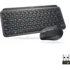 Bild von Logitech MX Keys Mini Combo for Business, Kabellos, Bluetooth, QWERTZ, Graphit, Maus enthalten